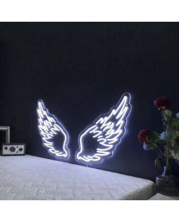 Angel Wings V1 Neon Sign for Spiritual and Peaceful Spaces