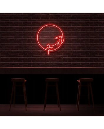 Dog Chilling Neon Sign for Pet Lovers and Fun Spaces