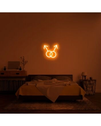 Man Man Neon Sign for Fun and Bold Spaces