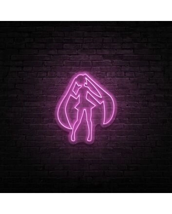 Miku Neon Sign for Anime Fans
