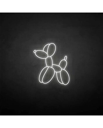 &#39;Balloon dog&#39; neon sign