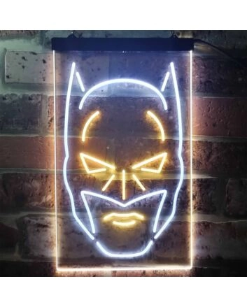 Batman Dual LED Neon Sign for Superhero Fans