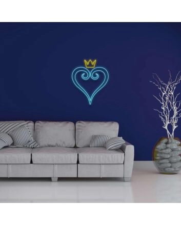 Kingdom Hearts Neon Sign for Game Fans
