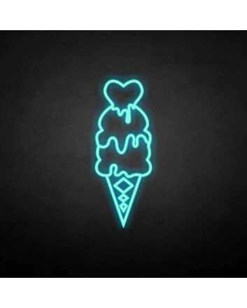 &#39;Ice Cream&#39; neon sign