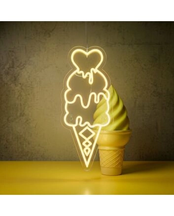 &#39;Ice Cream&#39; neon sign