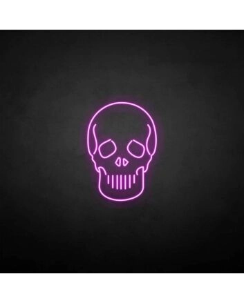 Skeleton&#39; neon sign