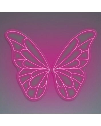 Butterfly Wings V1 Neon Sign for Nature and Whimsical Decor