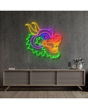 Chinese Festive Dragon Neon Sign for Cultural and Festive Decor