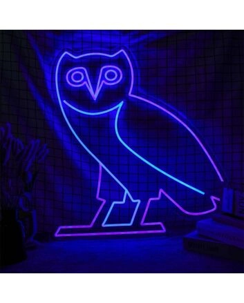 Drake Octobers Very Own Owl Neon Sign for Music Fans