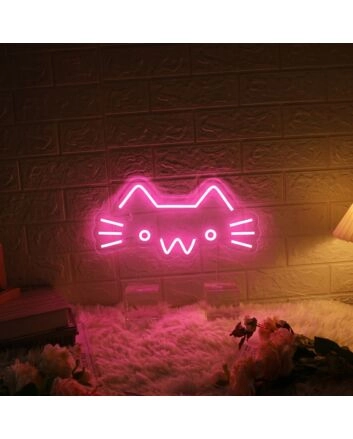 &#39;Cat&#39; neon sign