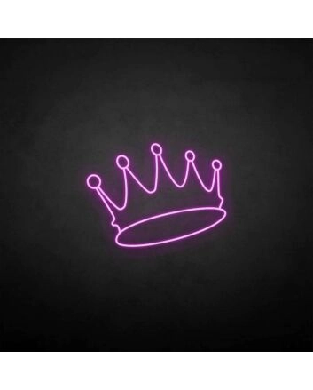 &#39;crown&#39; neon sign