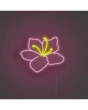 Sakura Blossom LED Neon Sign for Nature and Whimsical Decor