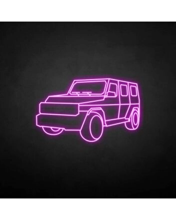 &#39;Jeep&#39; neon sign