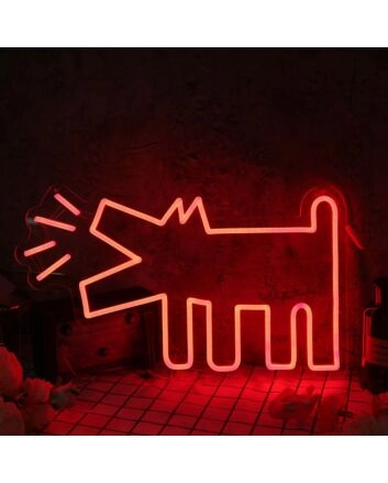 Barking Dog YP Neon Sign for Pet Lovers