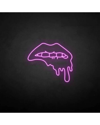 &#39;Drool&#39; neon sign