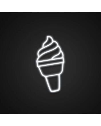 Ice Cream Neon Sign for Sweet and Fun Spaces