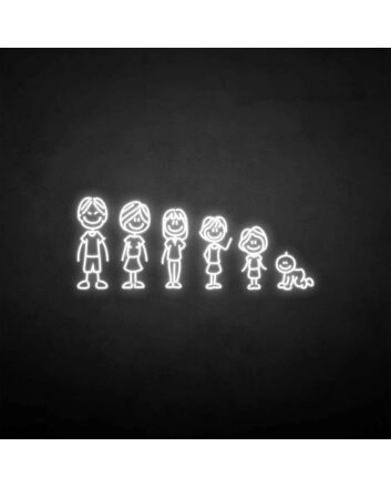 Family neon sign