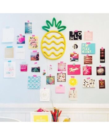 Pineapple Neon Sign brings a tropical feel to kitchens