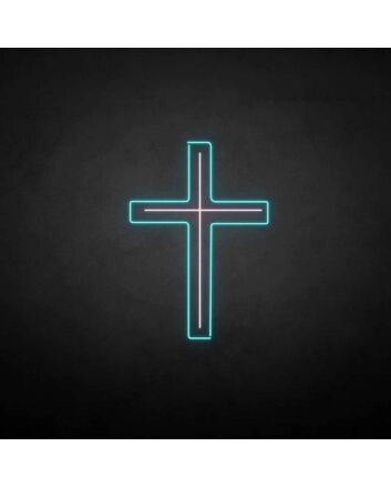 &#39;Crucifix&#39; neon sign