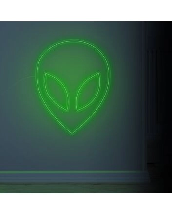 Alien Head Neon Sign adds whimsy to kids&#039; rooms