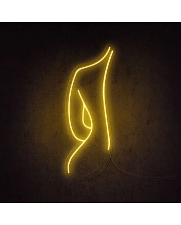 Female Silhouette Neon Sign perfect for art lovers