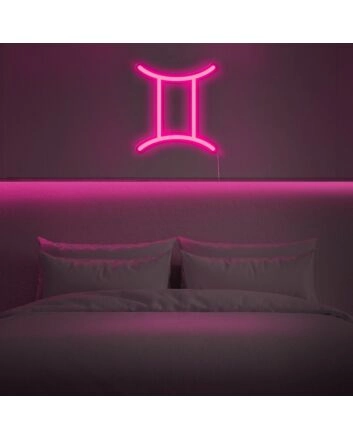 Gemini Horoscope Neon Sign for zodiac enthusiasts