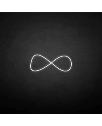 &#39;Infinity&#39; neon sign