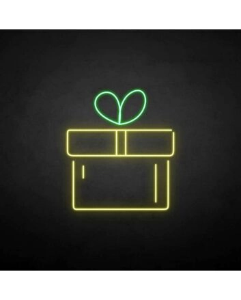 &#39;Gift&#39; neon sign