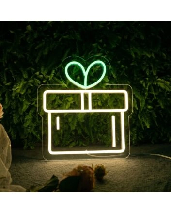 &#39;Gift&#39; neon sign