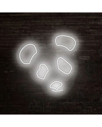 Panda Neon Sign adds a cute touch to kids' rooms