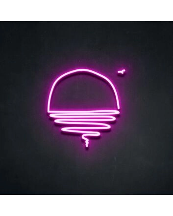 Sunset Neon Sign for Calming Ambiance
