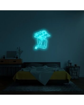 Head In Clouds Neon Sign for Dreamy Spaces