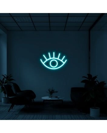 Eyelash Neon Sign for Beauty Studios