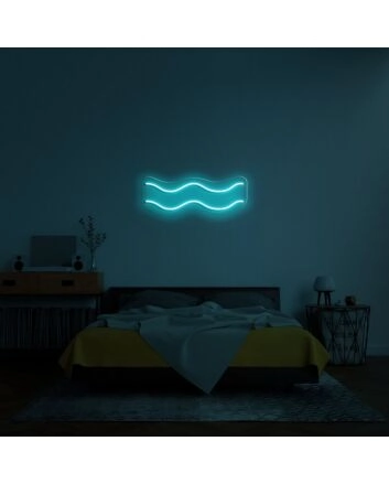 Aquarius Neon Sign for Zodiac Lovers