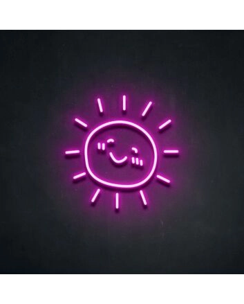 Sunshine V2 Neon Sign for Brightening Any Room