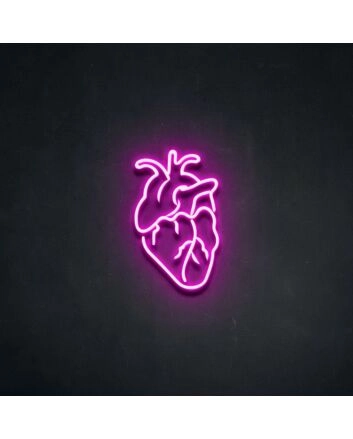 Human Heart Neon Sign for Unique Decor