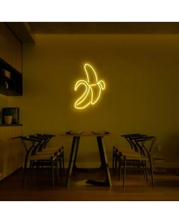 Banana Neon Sign for Fun Decor