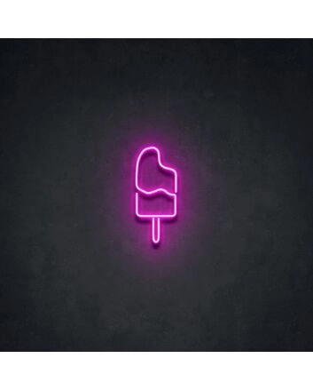 Neon Popsicle Neon Sign for Summer Themed Decor