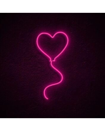 Love Balloon Neon Sign for Fun Romantic Decor