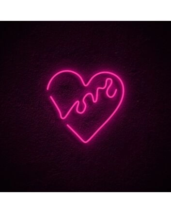 Love Neon Sign for Romantic Settings