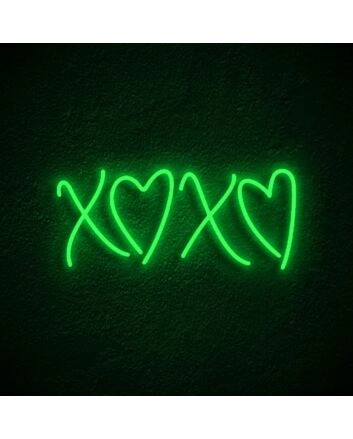 Xo Neon Sign for Music Lovers and Romantic Spaces