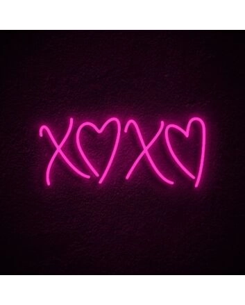 Xo Neon Sign for Music Lovers and Romantic Spaces