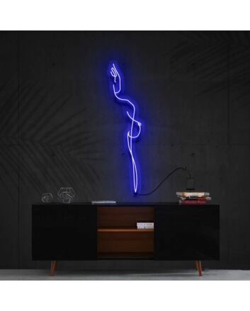 Exposed Neon Sign for Bold Statements