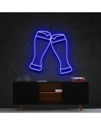 Beer Cheers Neon Sign for Bars and Party Spaces