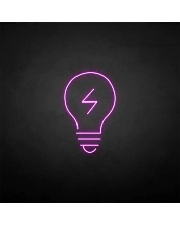 &#39;Bulb2&#39; neon sign