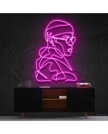 Street Cred Neon Sign for Urban and Bold Decor