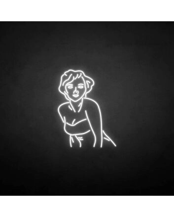 &#39;Monroe&#39; neon sign