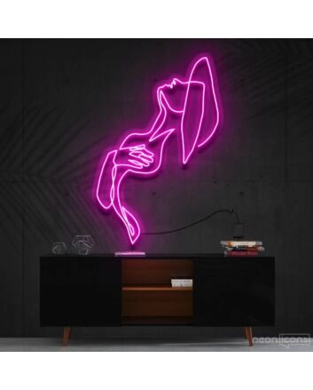 Feeling Thyself Neon Sign for Positive and Inspirational Decor