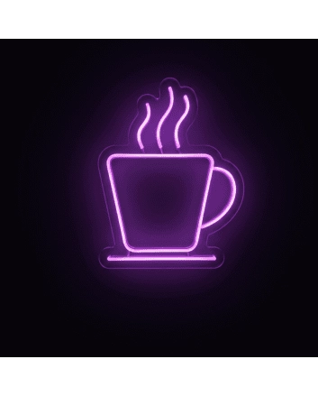&#39;Coffee&#39; neon sign