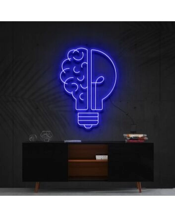 Lightbulb Moment Neon Sign for Creative Spaces